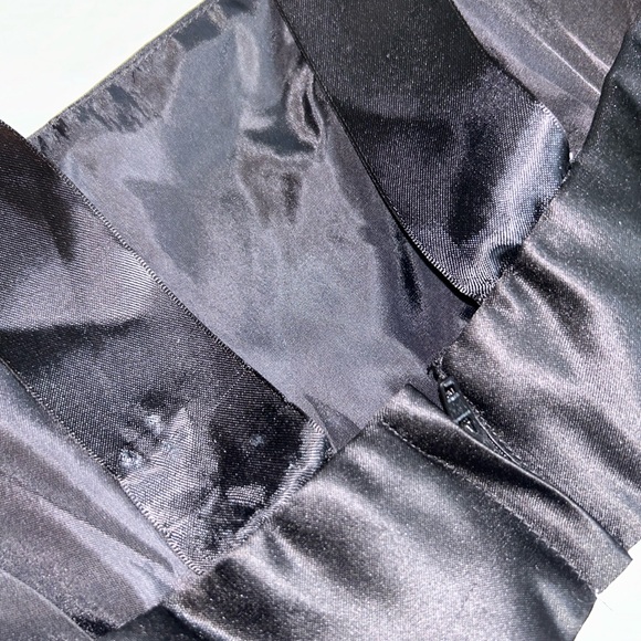 Jessica McClintock for Gunne Sax Black Dress Size 9 NWT - Picture 5 of 5